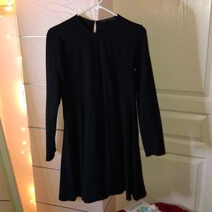 Zara black mini dress